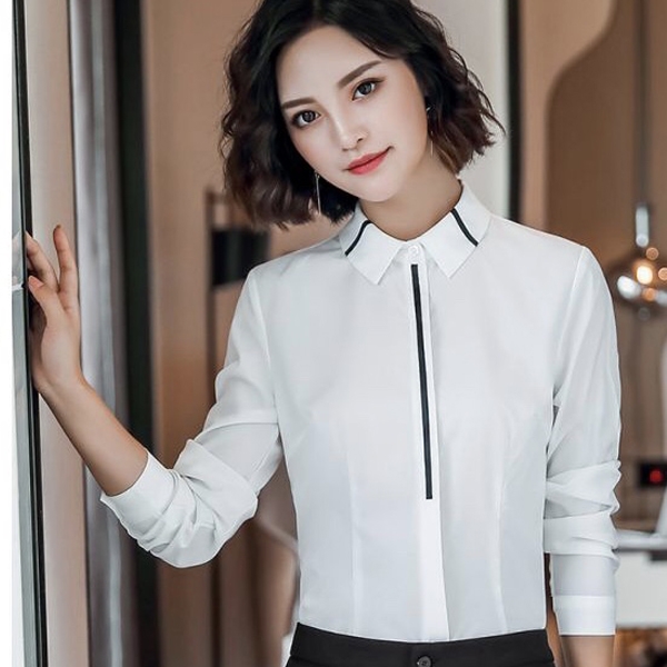 職業(yè)裝襯衫女長袖